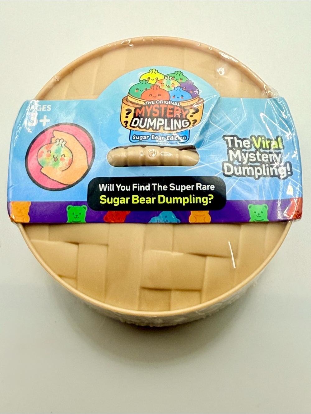 🥟Mystery Squishy Dumpling VIRAL! Sealed - Sugar Bear 🐻